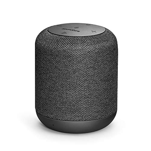 Soundcore Bluetooth Lautsprecher Motion Q Tragbarer 16W Lautsprecher von Anker mit fantastischem 360° Sound, BassUp Technologie und IPX7 wasserdichte, für Drinnen und Draußen