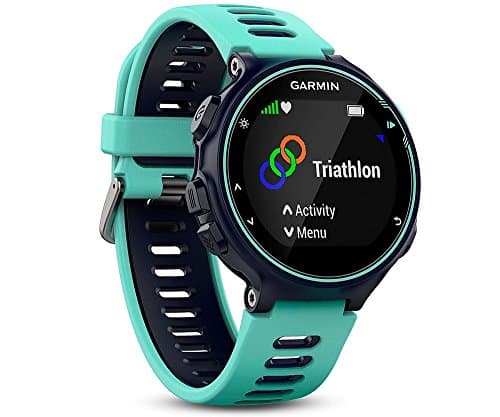 Garmin Forerunner 735XT-GPS-Uhr, Frost Blau, M, 010-01614-07