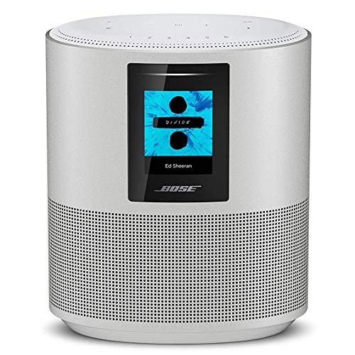 Bose Home Speaker 500 mit integrierter Amazon Alexa und Google Assistant - Silber