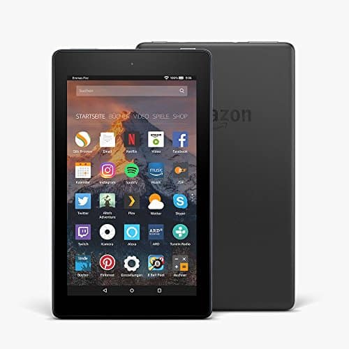Fire 7-Tablet mit Alexa, 17,7 cm (7 Zoll) Display, 8 GB (Schwarz), mit Spezialangeboten
