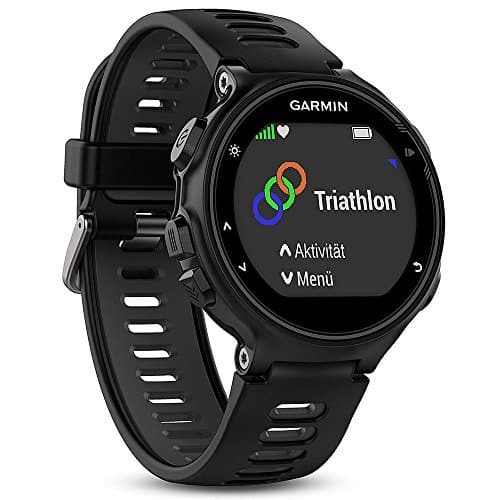 Garmin Forerunner 735XT-GPS-Uhr, Schwarz/Grau, M, 010-01614-06