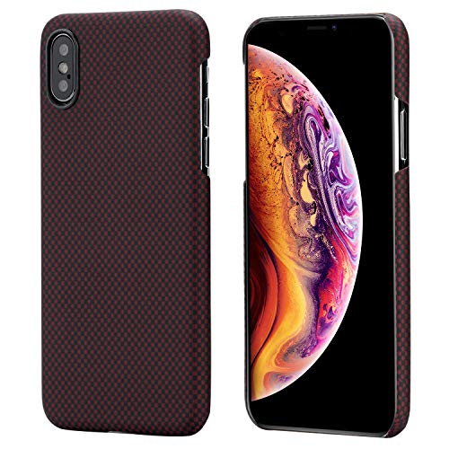 pitaka Magnetische Hülle Kompatibel mit iPhone XS Max (6,5