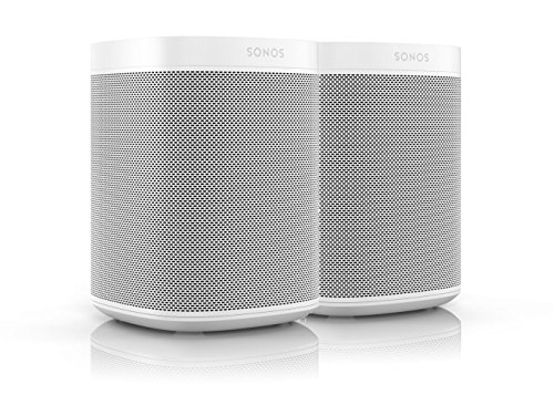 Sonos One | Smart Speaker mit Alexa Sprachsteuerung | Doppelpack | 2x Sonos One (weiß)