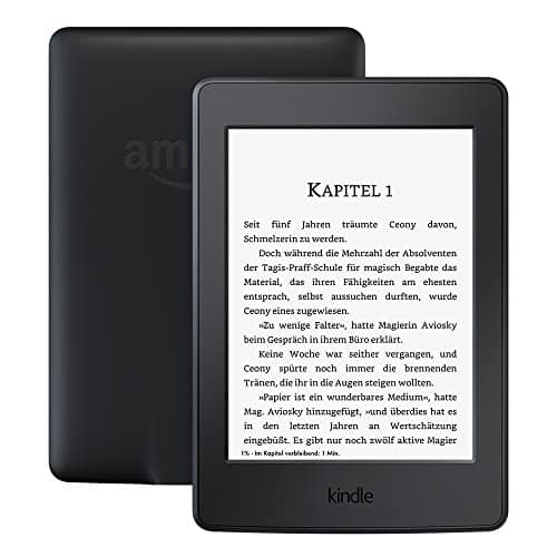 Kindle Paperwhite (Vorgängermodell - 7. Generation) 6 Zoll (15 cm) großes Display, integrierte Beleuchtung, WLAN, Schwarz - mit Spezialangeboten