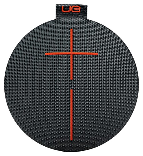 Ultimate Ears ROLL 2 Bluetooth Lautsprecher (Tragbar mit Floatie, Wasserdicht und Stoßfest) Schwarz, Orange