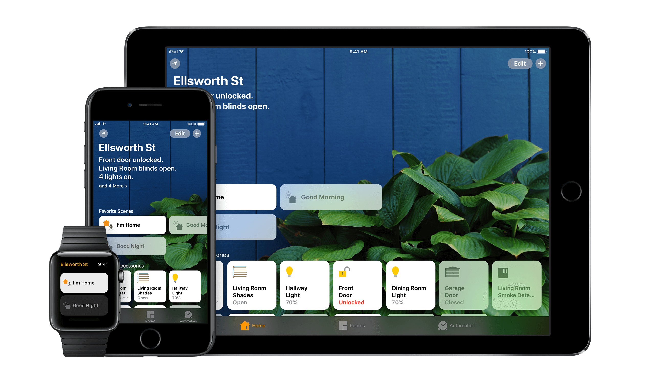 HomeKitHomeKit auf iPhone iPad und Apple Watch