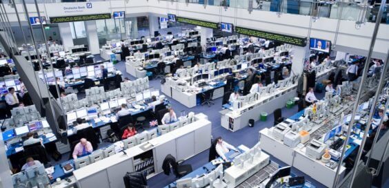 Trading Floor Frankfurt