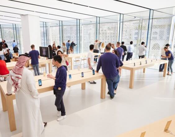 Apple Store von innen