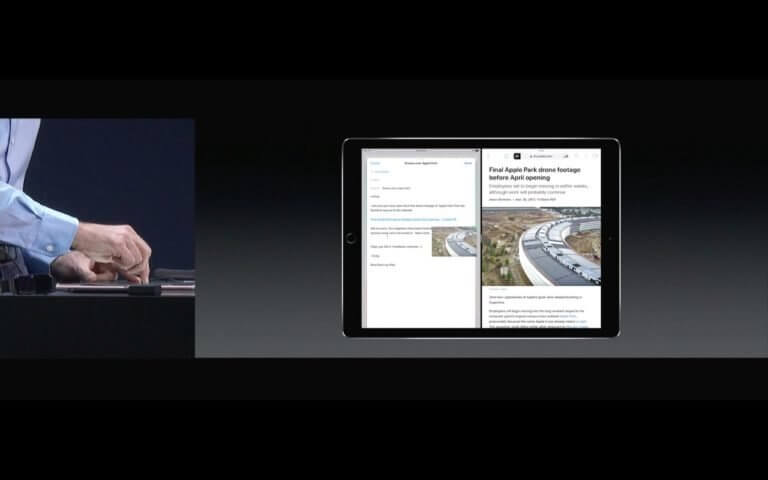 iPad iOS 11 Drag & Drop