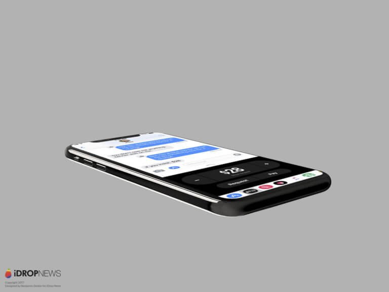 iPhone 8 Rendering mit iOS 11 / iDROPNEWS
