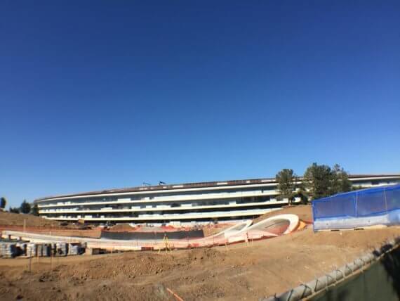 Foto Apple Park Baustelle, Juni 2017