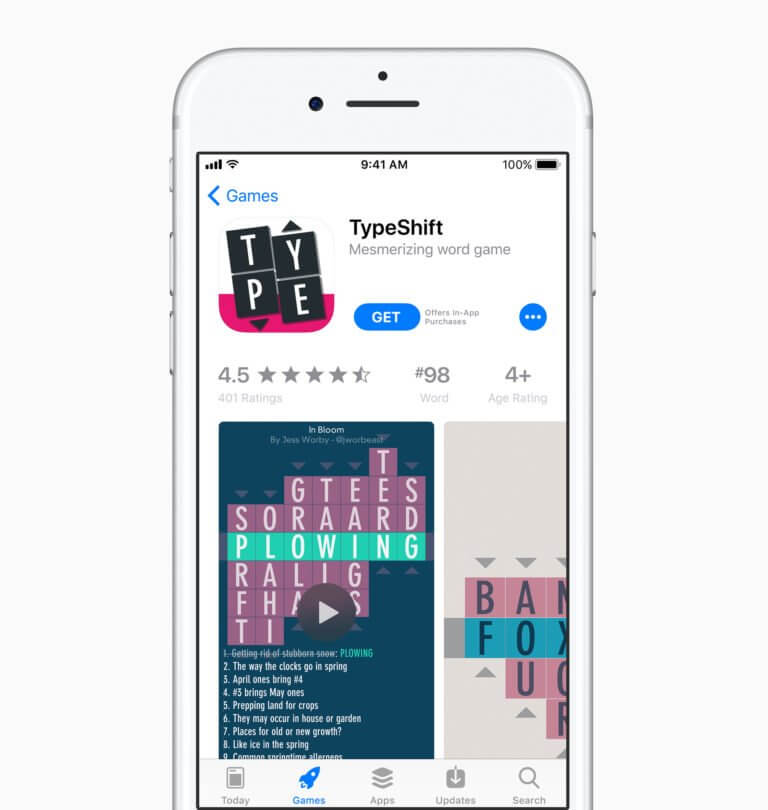 AppStore 2017 Appseite