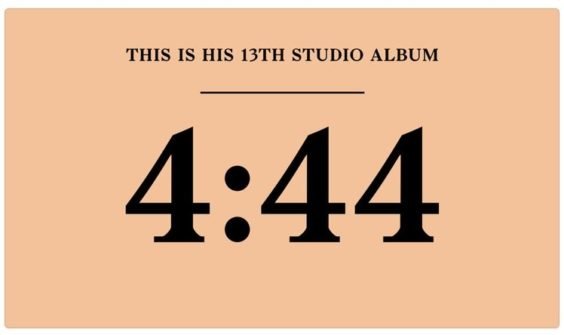 Jay-Z’s neues Album „4:44“ jetzt bei Apple Music verfügbar