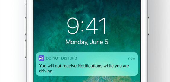 Screenshot von Do Not Disturb While Driving in iOS 11