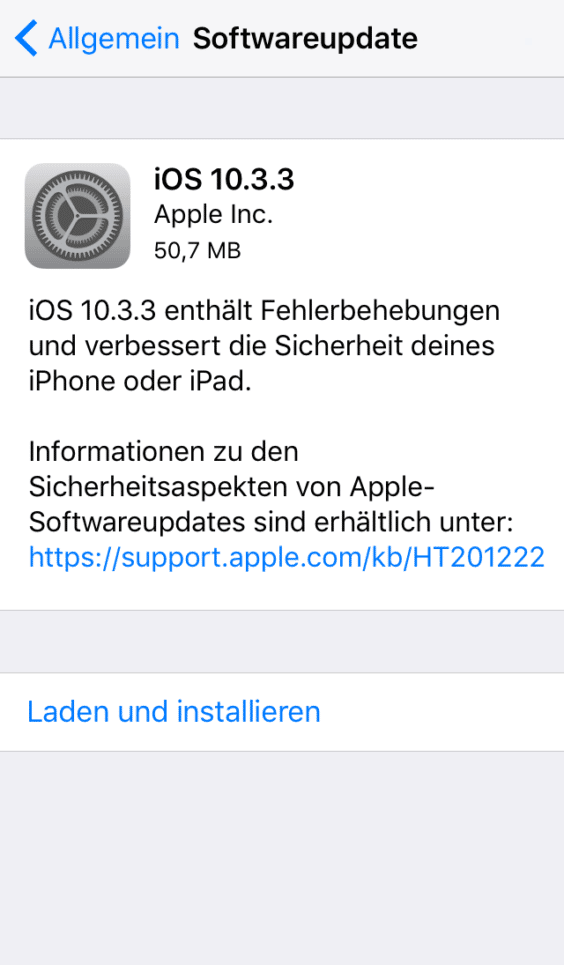 iOS 10.3.3