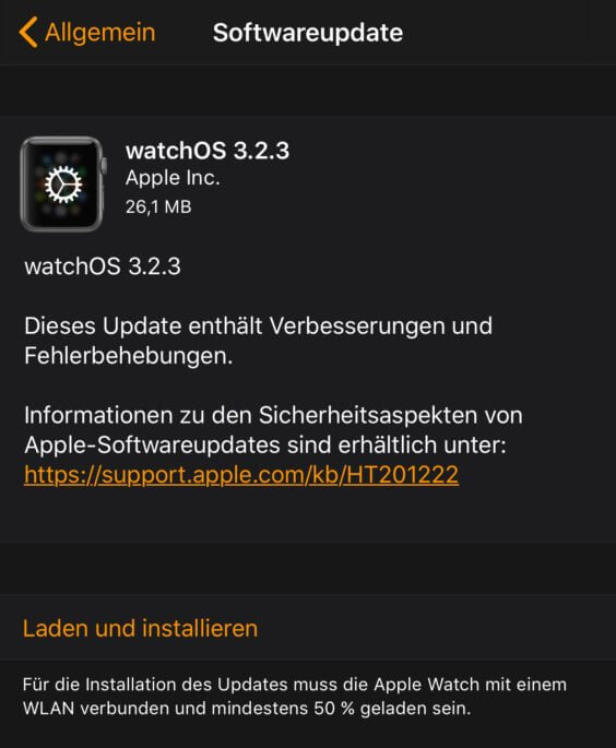 watchOS 3.2.3