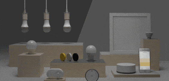 IKEA Trådfri-Beleuchtung mit Smartphone-Steuerung