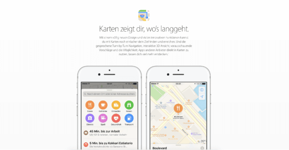 Apple Maps bietet genauere Ankunftszeiten als Google Maps