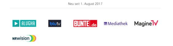 Telekom StreamOn Video ab 08.17 - Deutsche Telekom