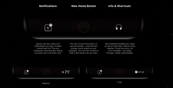 iPhone 8 HomeBar Konzept - Features | John Calkins
