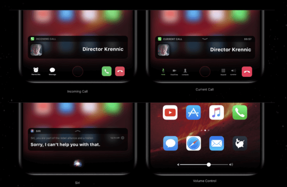 iPhone 8 HomeBar Konzept bringt neue Features in iOS