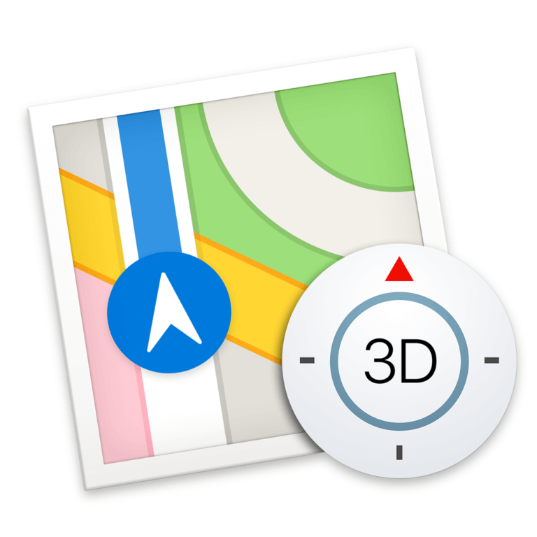 Maps-Icon von macOS High Sierra Beta 6
