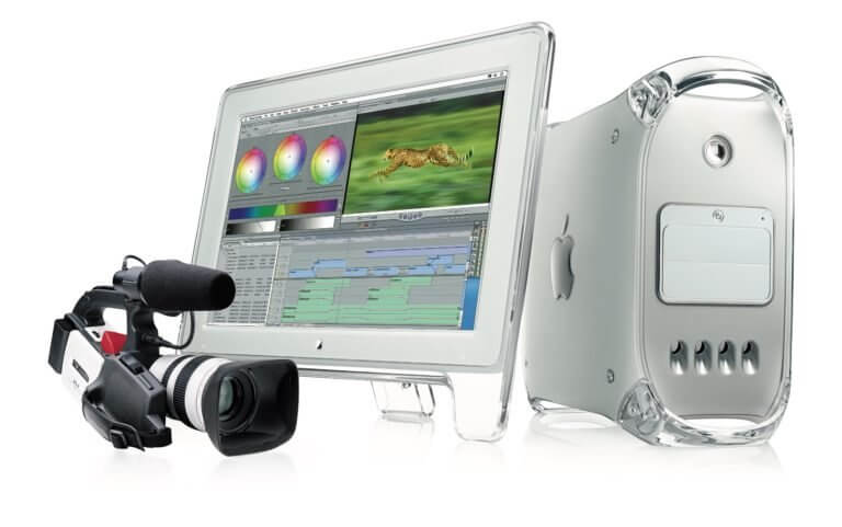 Power Mac G4 mit Zubehör, Bild: Apple