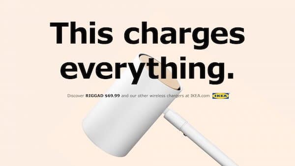 IKEA "This charges everything." - Bild: The Verge