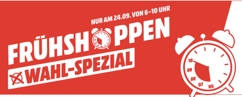 Media Markt Frühshoppen Werbebanner