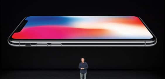 iPhone X und Phil Schiller