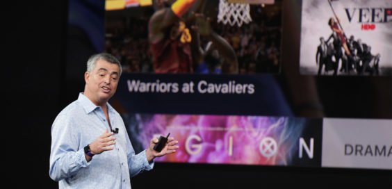 Eddy Cue bei Apple TV 4k Präsentation