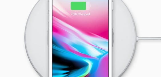 iPhone 8 mit Ladedock