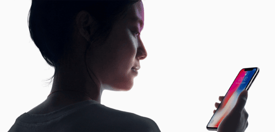Face ID im iPhone X