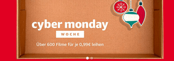 Amazon Cyber Monday Woche Amazon Video 2017