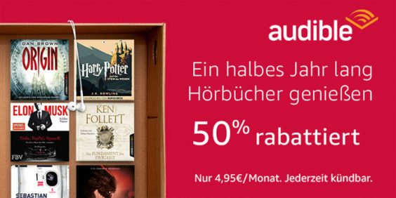 Audible Cyber Monday Woche Angebot