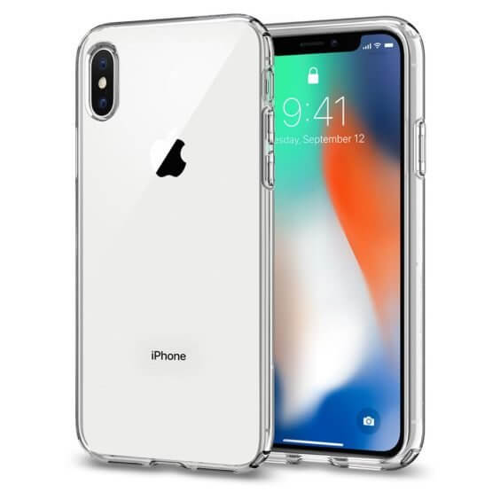 iPhone X Hülle - Spigen Liquid Crystal