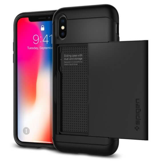 iPhone X Hülle - Spigen Slim Armor