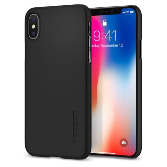 iPhone X Hülle - Spigen Thin Fit