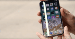 iPhone X nach Drop-Test mit Splitterdisplay | SquareTrade