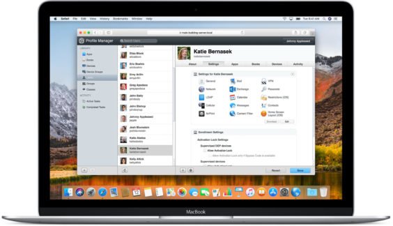macOS Server Profilmanager | Apple