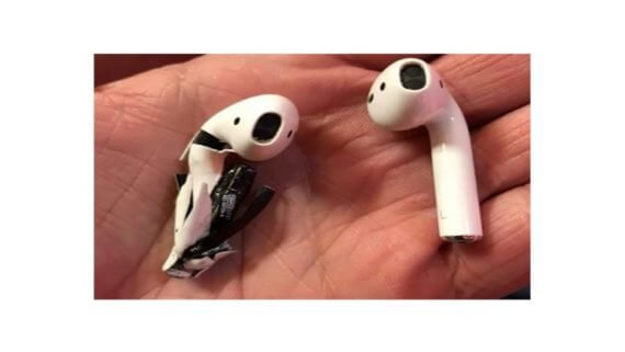 Verbrannte AirPods - 9to5Mac