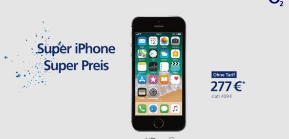 Apple iPhone SE angebot o2 Februar 2018 - thumb