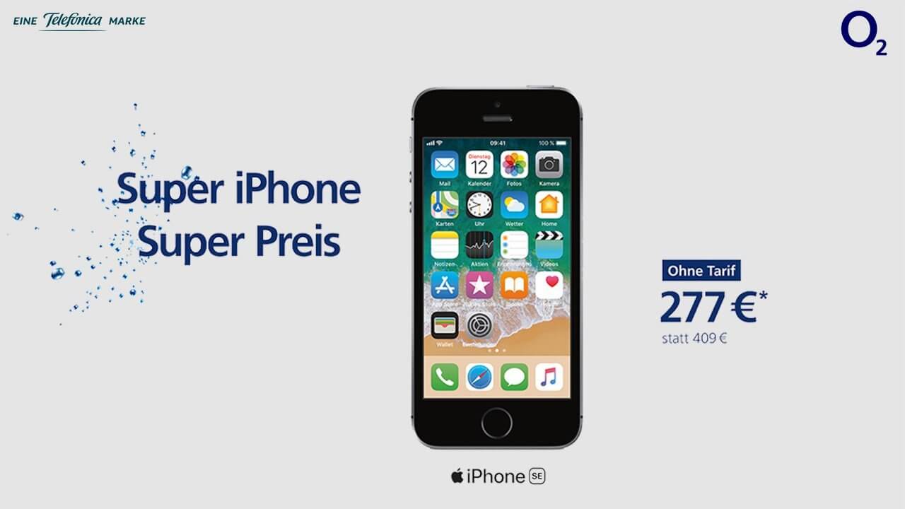 Apple iPhone SE angebot o2 Februar 2018 - thumb