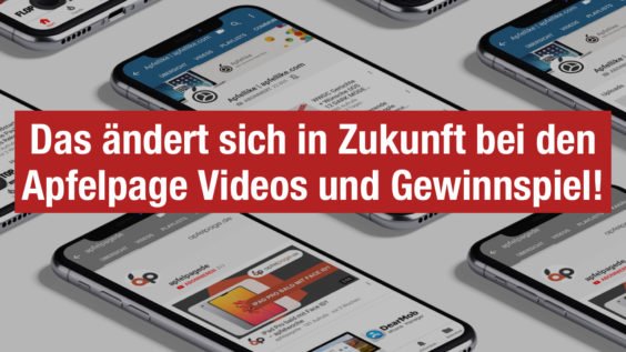 Das ändert sich jetzt bei den apfelpage Videos [+ Gewinnspiel]