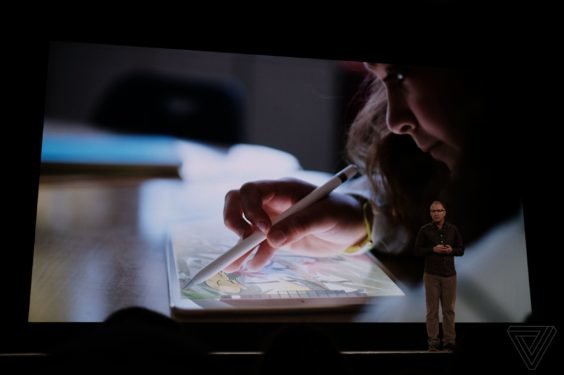 Apple-Event: Neues iPad mit Apple Pencil-Support in Chicago gezeigt
