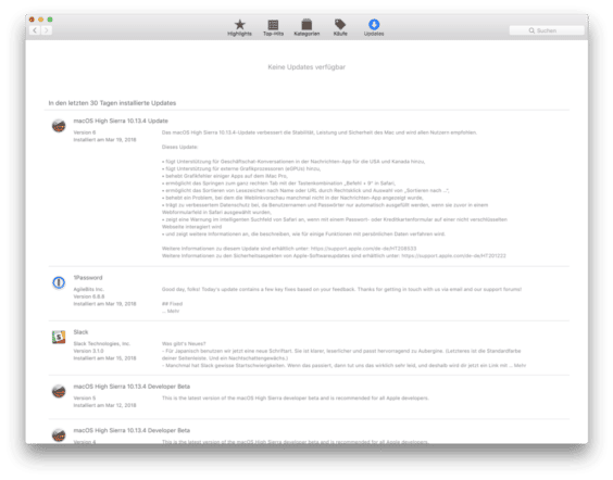 macOS 10.13.4 Release Notes