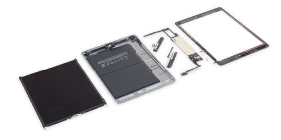 iPad 2018 aufgeschnitten: Eine klebrige Kiste