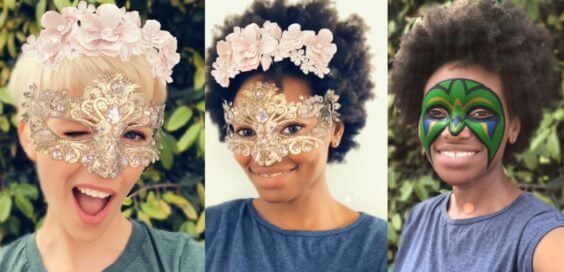 iPhone X Masken in Snapchat | 9to5mac