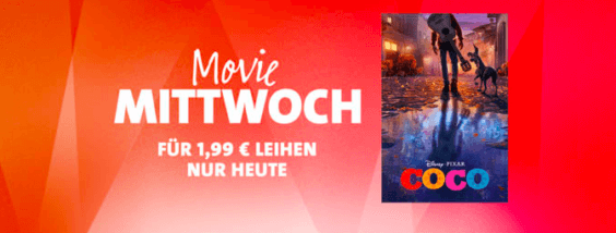 iTunes Movie Mittwoch: Disney/Pixar „Coco“, Tödliches Verlangen, Deadpool & Klassiker der 90er