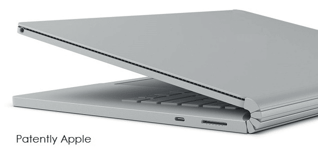 MacBook-Scharnier wie Surface - Patently Apple